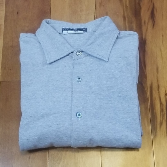 Salvatore Ferragamo Stretch Long Sleeve Shirt - Picture 6 of 6